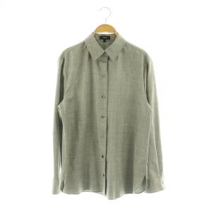 23AW SLEEK FLANNEL CLSC MENSWR SH C ウールシャツ 長袖 オーバーサイズ