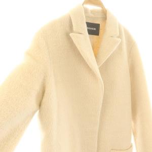ZADIG & VOLTAIRE アルパカ ウール コート チェスター XS ベージュ /MI OS
