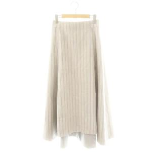 ebure レーススカート　ベージュ 22SS リーフリバーレーススカート 40 ベージュ（2024/09/12買取