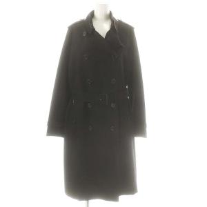 ライナー付トレンチコート ベルト付き 44 ブラック