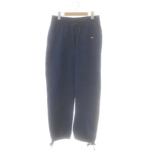 Small Box Drawcord Sweatpant 裏起毛 S ブルー