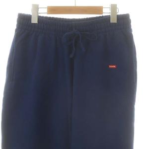 Supreme Small Box Drawcord Sweatpant 裏起毛 S ブルー