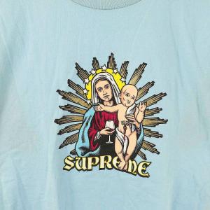 Supreme 24AWBlood tee Sean Cliver Tシャツ M 水色