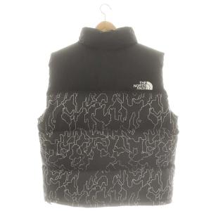 THE NORTH FACE ND92339 Novelty Nuptse Vest ダウンベスト フード収納 ナイロン XL ブラック