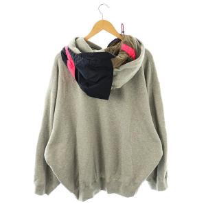 kolor 24SS docking hoodie プルオーバー 2 グレー