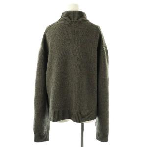 CELINE フィービー期 ウール カシミヤ混 タートルニット S グレー