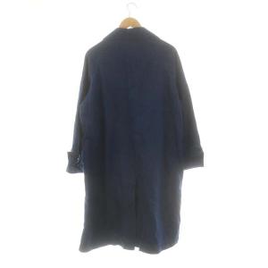 45rpm おこめデニムコートステンカラーコート 2 ブルー