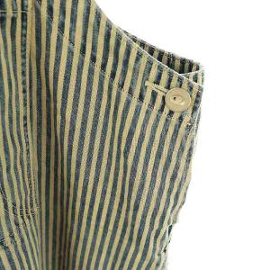 45rpm ヒッコリーオーバーオール ストライプ