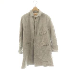 R コットン ロングコート スプリングコート 2 グレー /ES OS