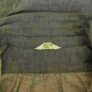 45rpm プルオーバー シャツ ブラウス 長袖 ハーフボタン 2 グレー /MY OS