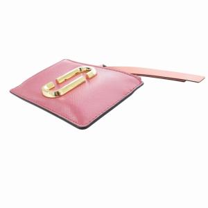 MARC by MARC JACOBS コインケース 小銭入れ カードケース レザー ピンク 茶 ブラウン /HO AA