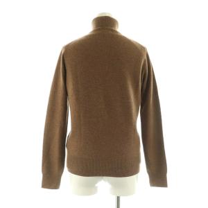 L'EQUIPE YOSHIE INABA アンサンブルニット カシミヤ クルーネックカーディガン タートルネック半袖カットソー M ブラウン /MY