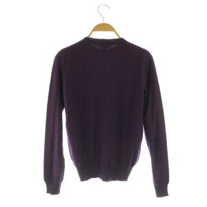 ETRO アンサンブルニット カシミア シルク カーディガン 七分袖カットソー イタリア製 42 パープル /MY