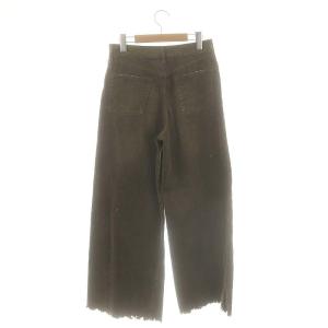 JOHNBULL MUSE de Deuxieme Classe取扱 24SS コーデュロイワイドパンツ ダメージ加工 ペイント加工