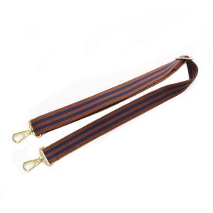 ボーダーベルト ショルダー ストラップ 茶 ブラウン 紺 ネイビー 20090560109910 /SB