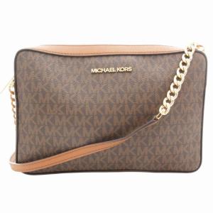 ジェットセット JET SET チェーンショルダーバッグ 斜め掛け クロスボディ スクエア MK柄 ロゴ