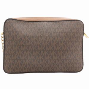 MICHAEL KORS ジェットセット JET SET チェーンショルダーバッグ 斜め掛け クロスボディ スクエア MK柄 ロゴ