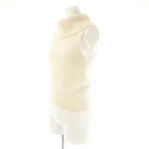 SNIDEL 24AW フォックスアルパカノースリタートルプルオーバー ニット セーター F アイボリー /DO OS