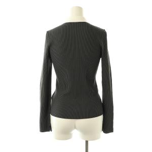 CELFORD 25SS カリグラフィーロゴニットプルオーバー カットソー F チャコールグレー ホワイト /DO OS