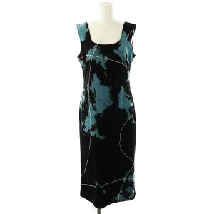 Mサイズ✭ワンピース 半袖 ブラック ワンピース 膝丈 切替 長袖 2 ネイビー MM16SS-DR005(2023/10