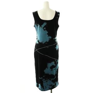 Mame Kurogouchi 24AW Kintsugi Velour Jersey Square Neck Dress