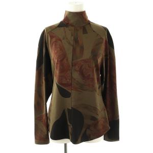 23AW Marble Print High Neck Jersey Top トップス カットソー 長袖