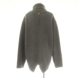 MUSE de Deuxieme Classe JADE タートルネック プルオーバー ニット セーター ウール カシミヤ混 グレー /MI OS