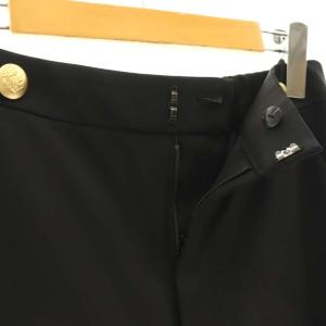 Diagram GRACE CONTINENTAL センタープレスフレアパンツ ジッパーフライ 36 ブラック /DO OS
