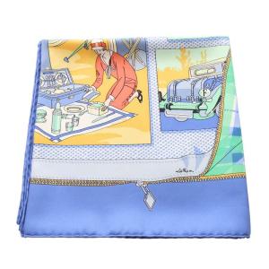 HERMES L Elegance et le Confort en Automobile 自動車の快適 スカーフ