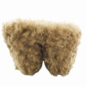 HYKE ×ビューティフル シューズ BEAUTIFUL SHOES FAUX SHEARLING WEDGE PUMPS