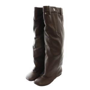 TOY ロングブーツ 38 ブラウン L814285X52