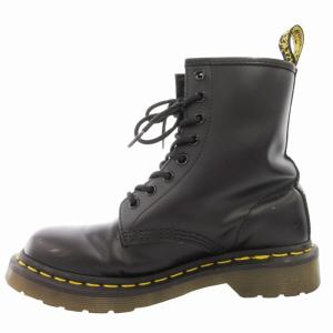 Dr.Martens 8ホールブーツ シューズ レースアップ イエローステッチ レザー US6 11821 /GV SH