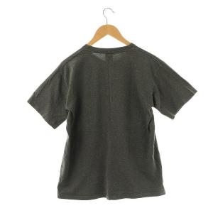 STUSSY USA製 ロゴTシャツ 半袖 M グレー /HK OS