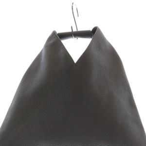 Maison Margiela MM6 レザー ジャパニーズバッグ グレー SB6WD0013