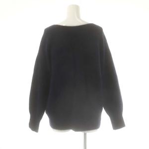 Nolley's ソフィー sophi フォックスVネックニット セーター 長袖 38 ネイビー /DF OS