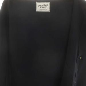 Deuxieme Classe C/Nフードブルゾン 薄手 ジップアップ F 紺 ネイビー /AT OS