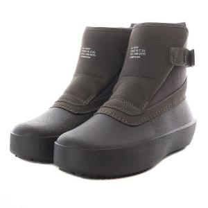 810s スノーフ SNOWF ウィンターブーツ レザー 23cm 黒 ブラック ET013 /SB OS