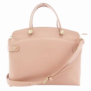 アガタ AGATA ハンドバッグ ショルダー 2WAY 斜め掛け ロゴ レザー ピンク /GV