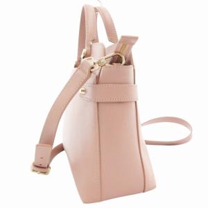 FURLA アガタ AGATA ハンドバッグ ショルダー 2WAY 斜め掛け ロゴ レザー ピンク /GV