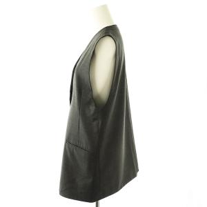 Lisiere L'Appartement 24SS VEST ウール リサイクルポリエステル チャコールグレー