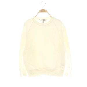 クルーネックスウェット トレーナー ロゴ M 白 ホワイト /AT OS