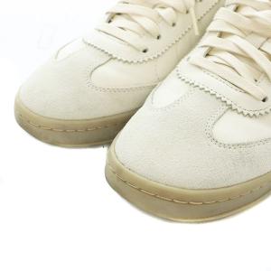 COLE HAAN グランドプロブレイカウェイスニーカー シューズ スエード ローカット US6.5 23.5?p アイボリー