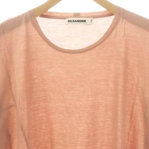 JIL SANDER コットン Tシャツ カットソー 半袖 S ピンク /AT OS