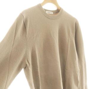 EVERYDAY I LIKE 23AW Stretch Wool クルーネックプルオーバー ニット セーター ウール ベージュ /MI