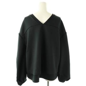 ADORE 25SS コンパクトダンボールカットソー 長袖 38 ダークネイビー /ES OS