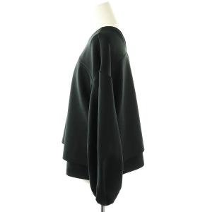 ADORE 25SS コンパクトダンボールカットソー 長袖 38 ダークネイビー /ES OS