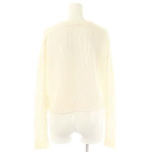 VIVIENNE TAM チャイナボタン カーディガン ニット 長袖 0 ホワイト /ES OS