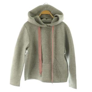 スウェットパーカー プルオーバー ダンボール 長袖 38 グレー /MY OS