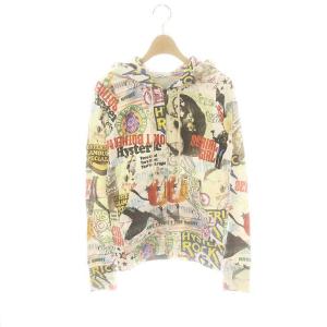 総柄 ジップアップ パーカー F マルチカラー /AT OS