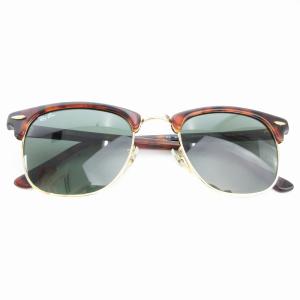 CLUBMASTER サングラス アイウェア 度なし べっ甲柄 ウェリントン 4921-3N 茶 ブラウン